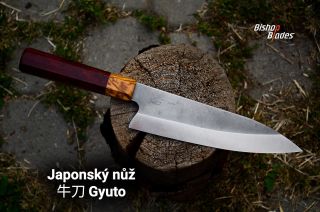 🧑‍🍳 Profesionální elegance ✨ Gyuto – šéfkuchařská klasika v japonském stylu Univerzální nůž, který zvládne všechno od...